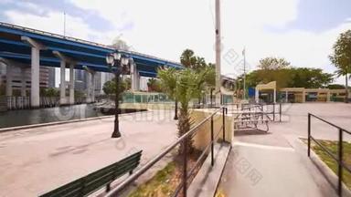 何塞·马蒂公园迈阿密4K镜头